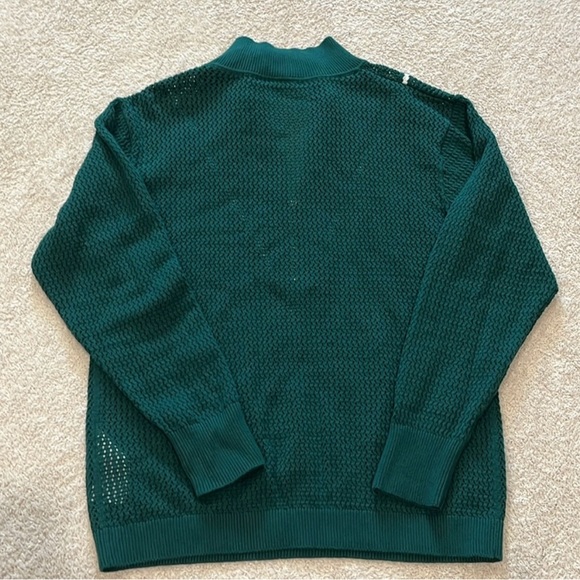 NOT FOR  SALE NWOT Varley Calva Knit Sweater in Forest Size M - Picture 4 of 7